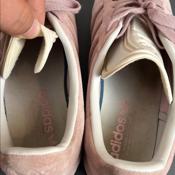 adidas gazelle Pink Suede Sneakers size 8.5 - Picture 9 of 13